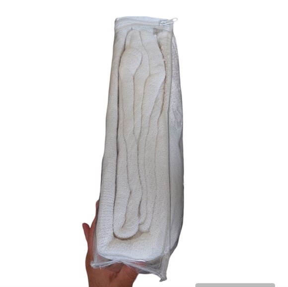 Highgate Manor Queen/Full White Lace Trim Blanket - NIP - Picture 6 of 11